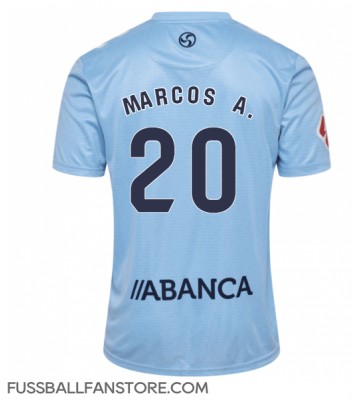 Celta Vigo Marcos Alonso #20 Replik Heimtrikot 2024-25 Kurzarm